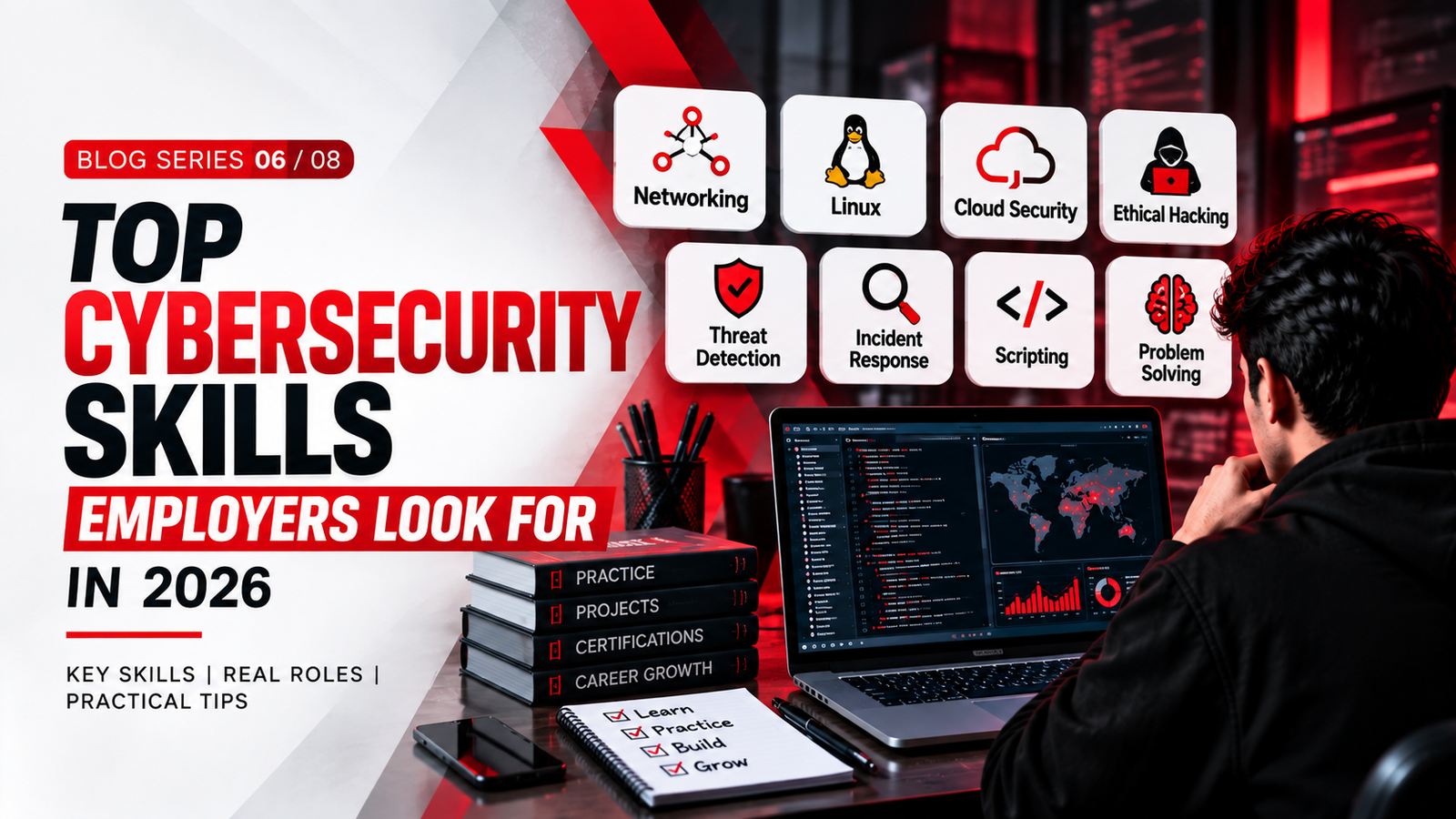 Top Cybersecurity Skills Employers Look For in 2026